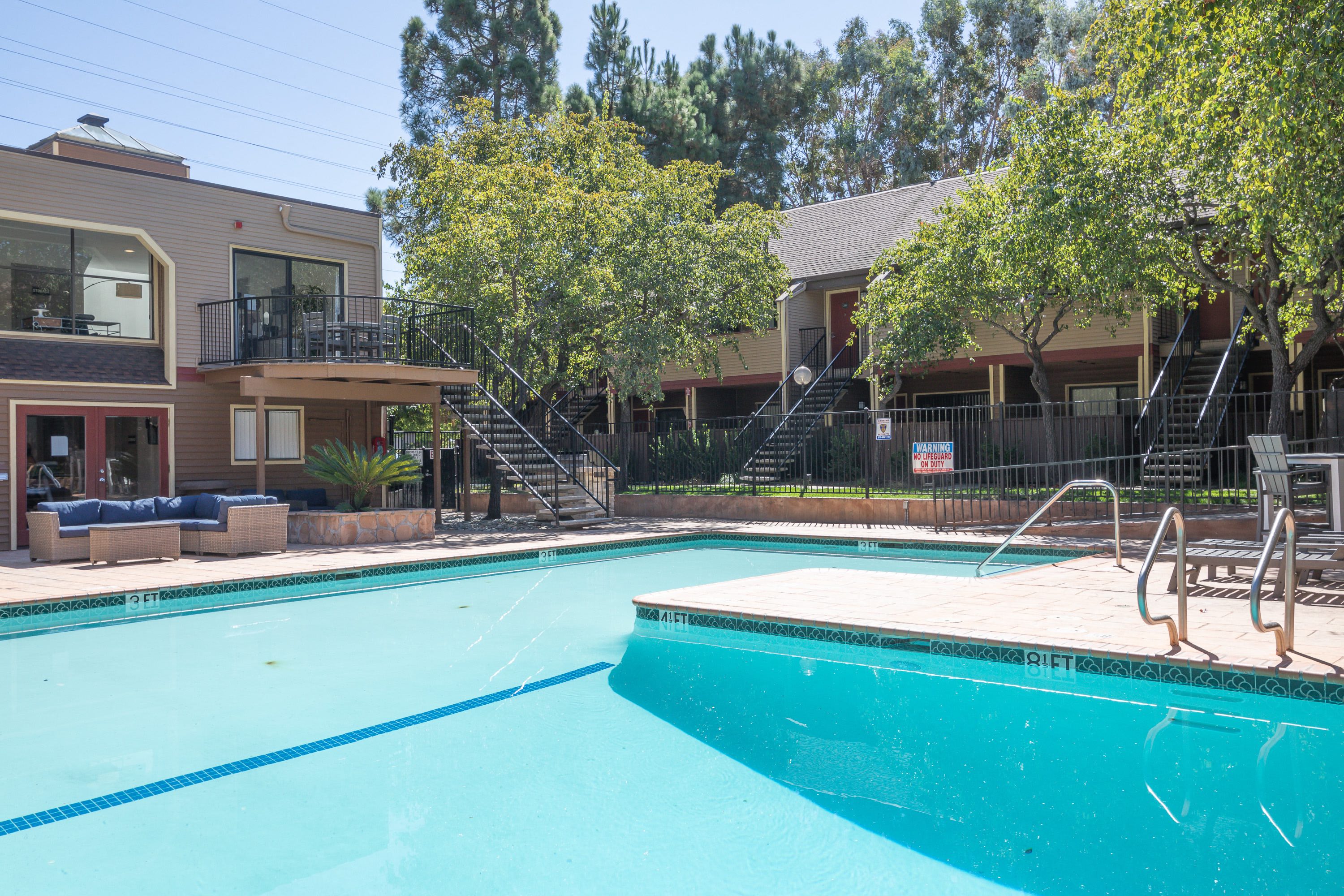 our apartments have a swimming pool and our apartments are equipped with a resort style pool