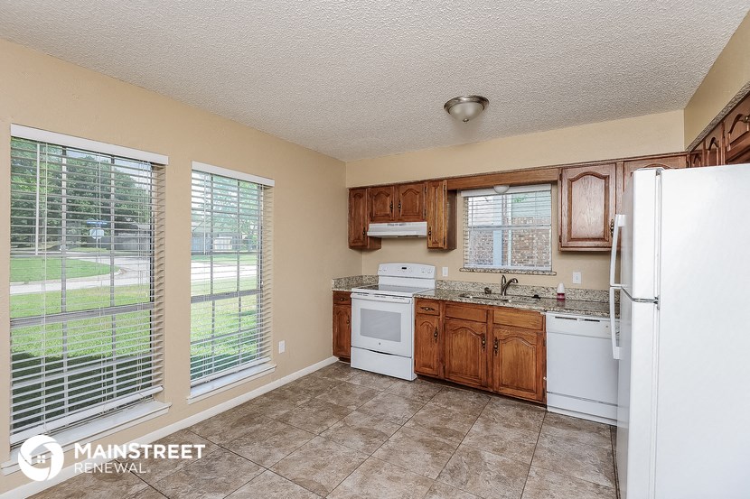 the kitchen is clean and ready to use