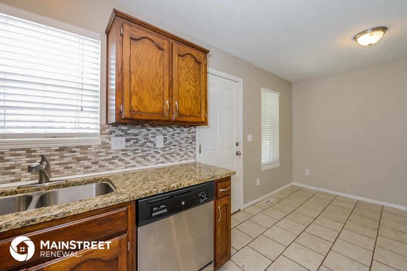 the kitchen is clean and ready for us to use