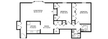 2 Bedroom