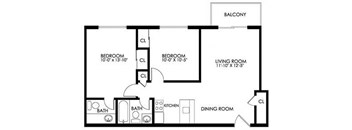 2 Bedroom Apartment