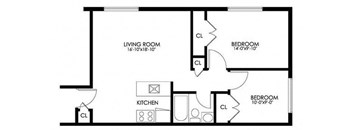 2 Bedroom