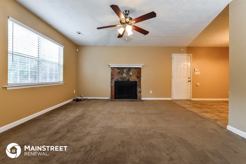 the living room is clean and ready for the guests to use