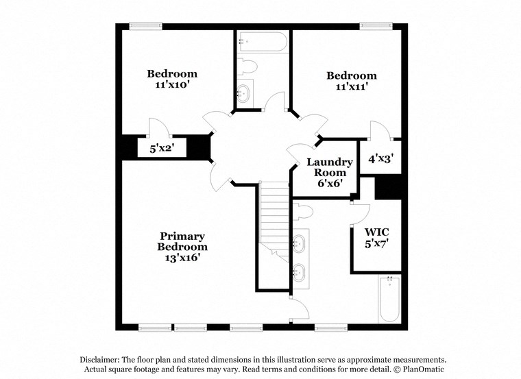 this is the floor plan for a bedroom apartment with a bathroom and a balcony