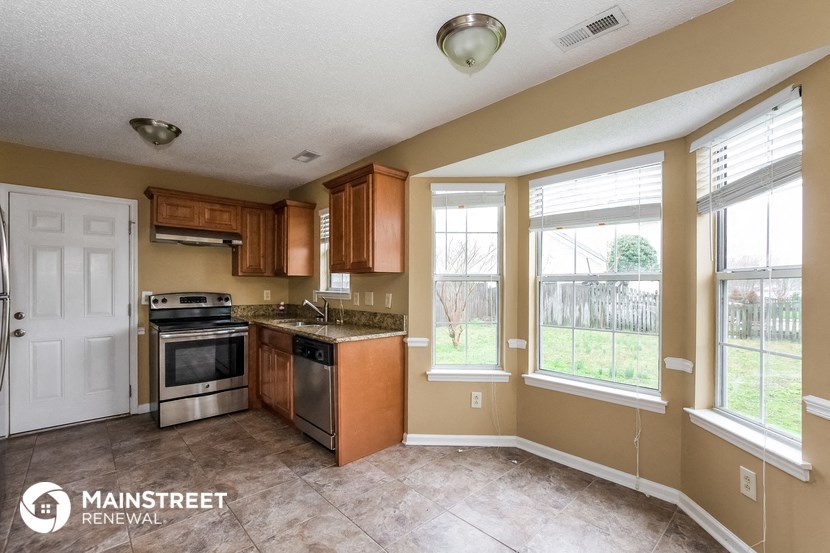 the kitchen is clean and ready for us to use