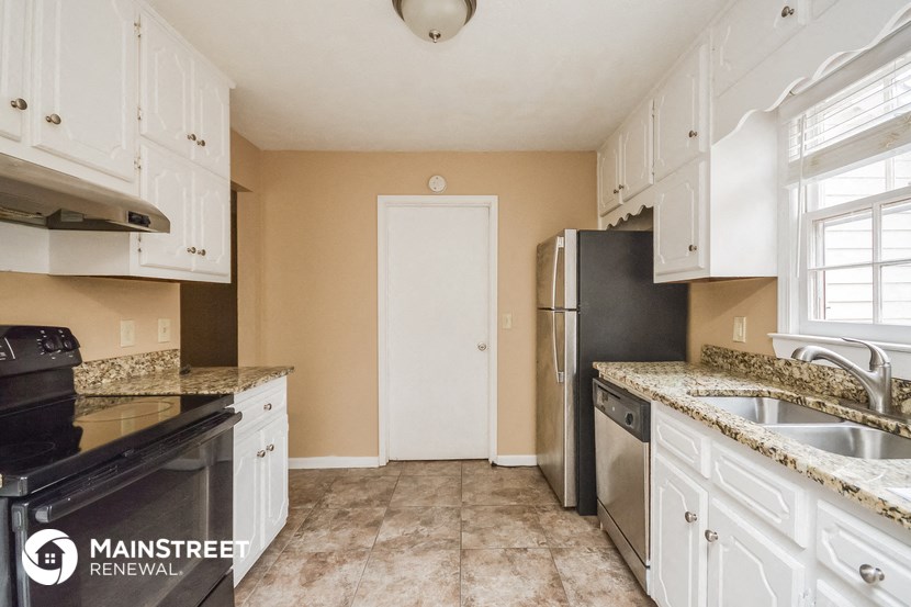 the kitchen is clean and ready for us to use