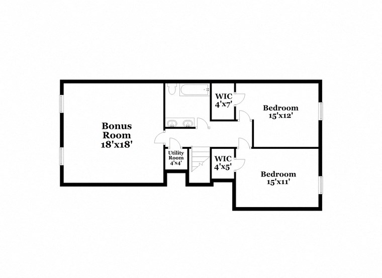 ?? floor plan of a bedroom floor plan with bedrooms and baths