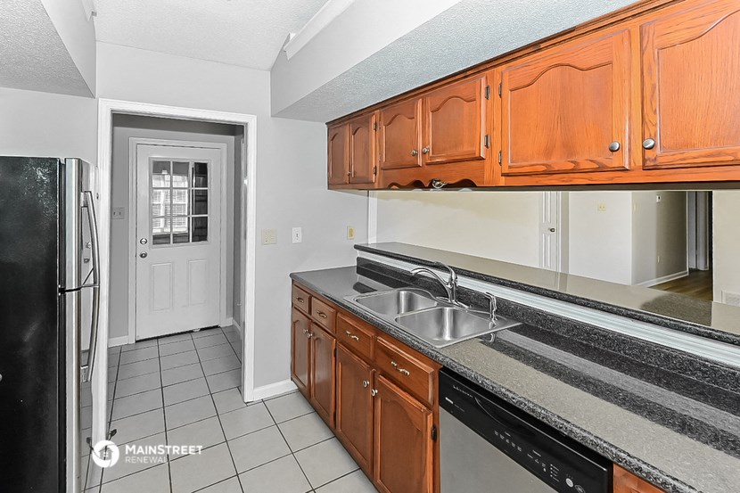 the kitchen is clean and ready for us to use