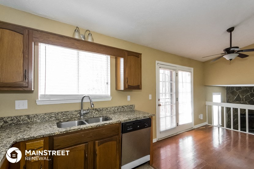 the kitchen is clean and ready for us to use