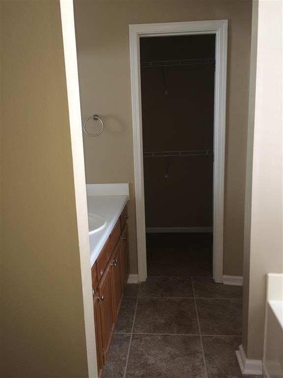 a bathroom with a sink and a shower