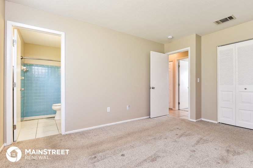 the living room and bathroom are clean and ready for you to use