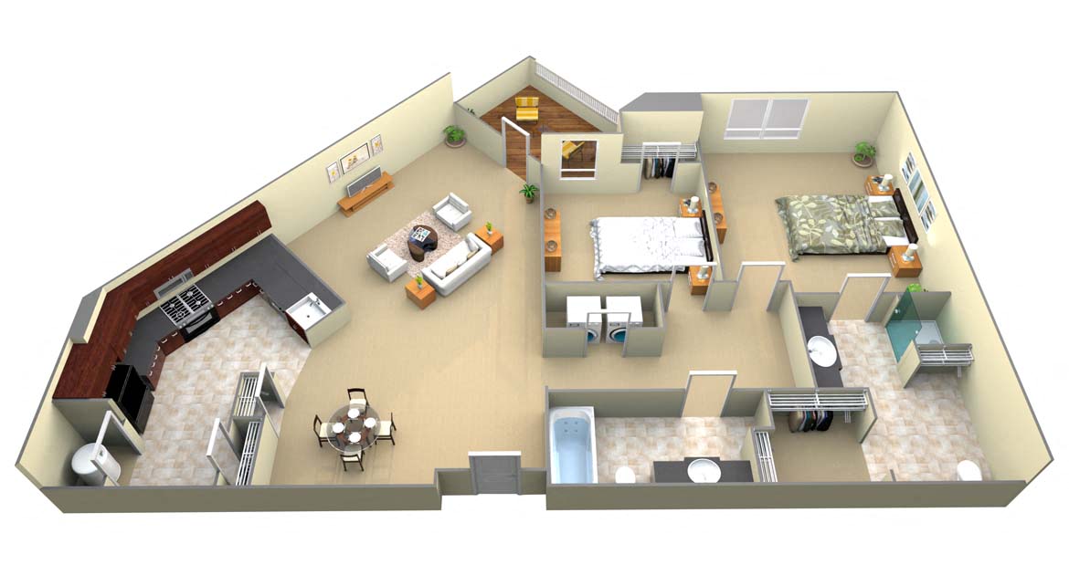 B2 Floor Plan Layout
