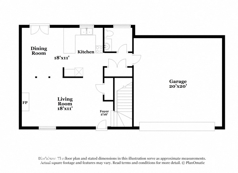 the plan of the floor plan for the apartment