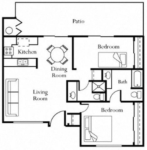 2 & 3 Bedroom Apartments in Riverside, CA | Riverwalk Landing