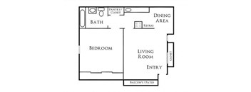 1BR/1BA