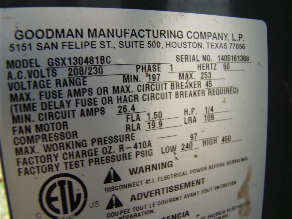 the label of a manufacturing company lp label on the side of a