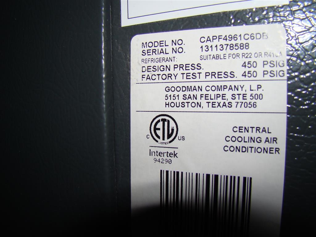 a label on the side of a computer