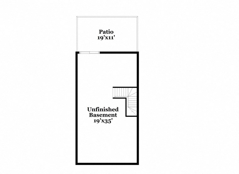 a hypothetical floor plan of a house with a loft and a balcony