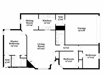 4206 Village Trace Blvd 3 Beds House for Rent - Photo Gallery 2