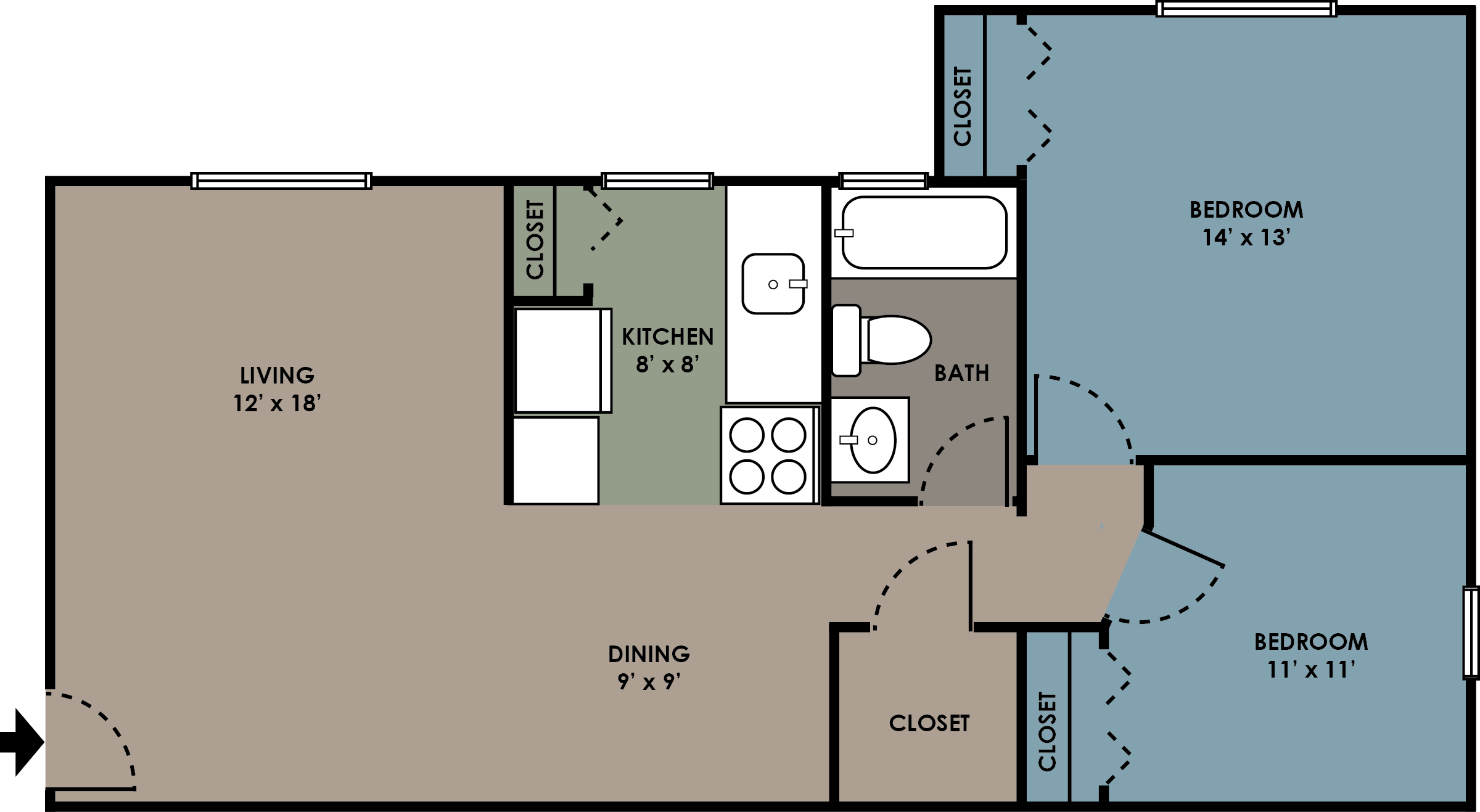 2300 Reading Avenue 1-2 Beds Apartment for Rent - Photo Gallery 11