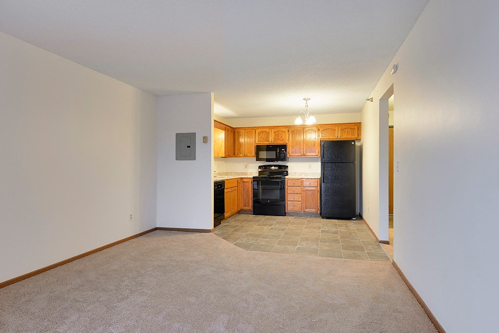 Dining And Kitchen at Rainbow Plaza, Anoka, Minnesota