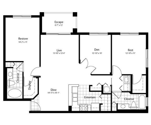 Campania Floor Plan 3