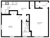 1 Bed, 1 Bath