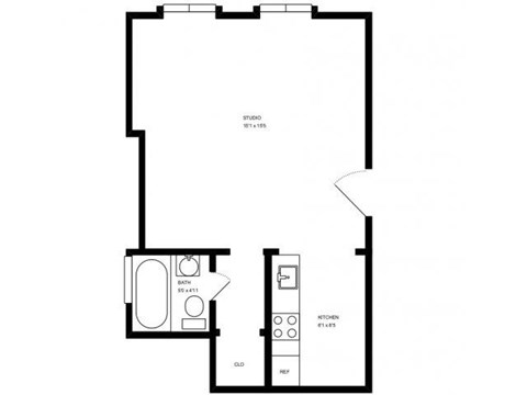 249 South 16th Street Studio-3 Beds Apartment for Rent - Photo Gallery 7