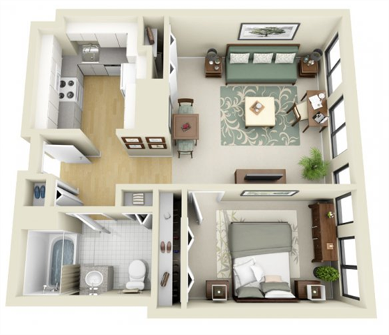 Floor Plans Of The Greenhouse Apartments In Boston Ma Contact