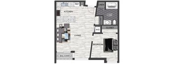 1 Bedroom 1 Bathroom