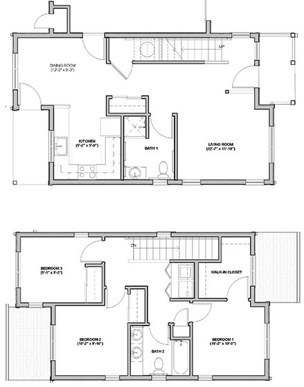 3x2A Floor Plan 8