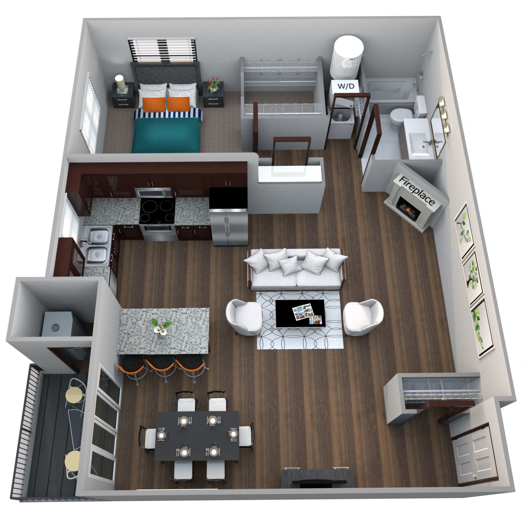 Studio One Two Three Bedroom Apartments Rent 360 At