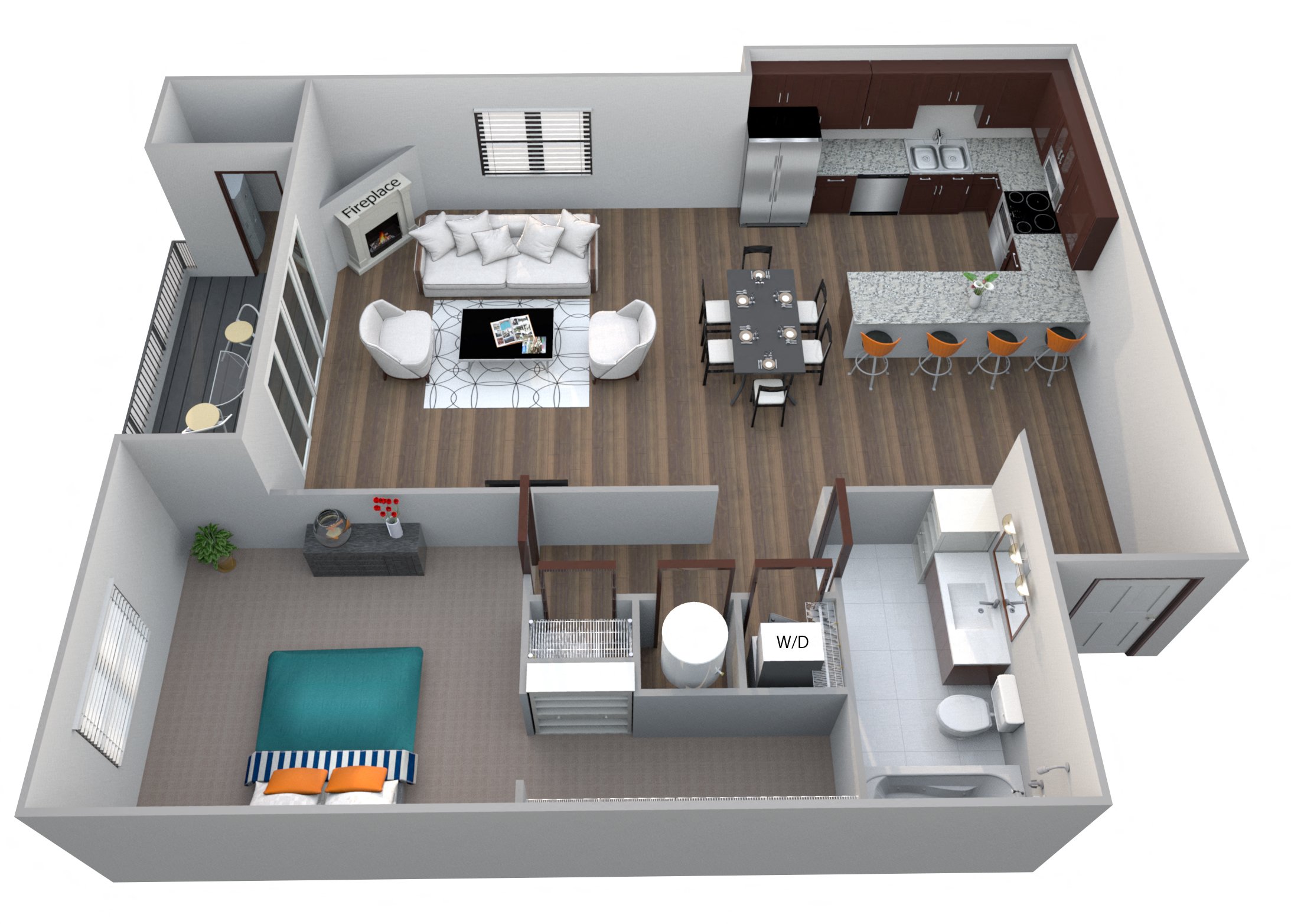 Studio One Two Three Bedroom Apartments Rent 360 At