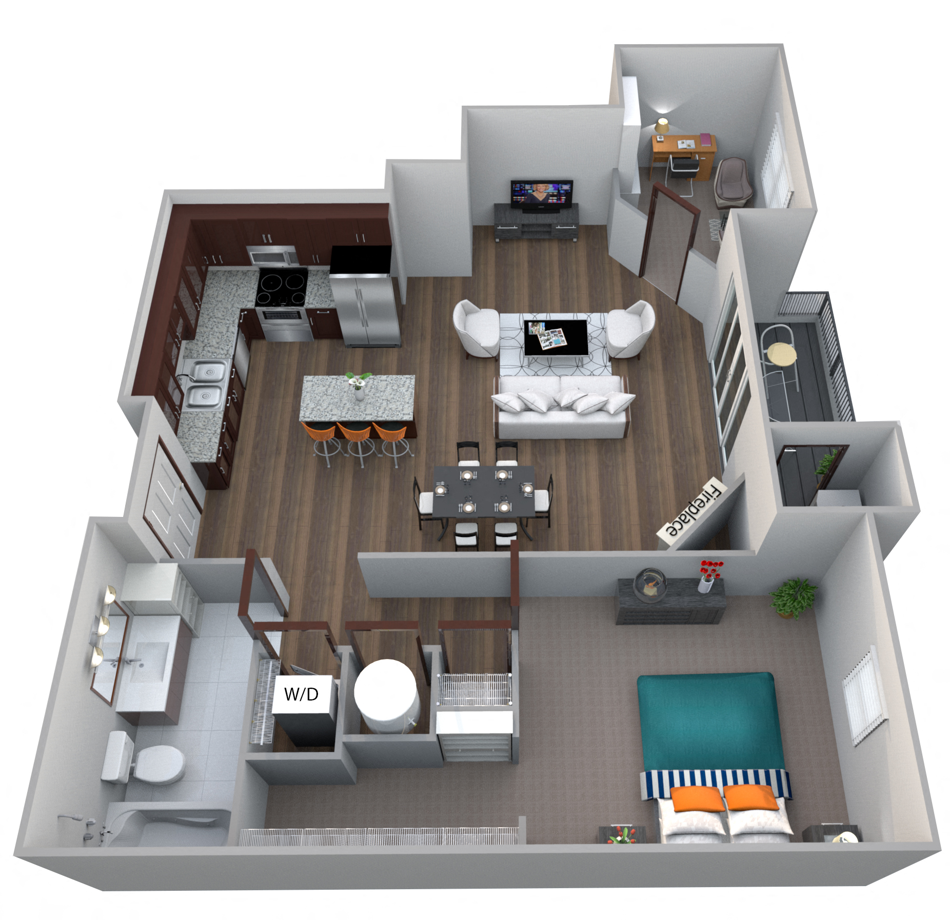 Studio One Two Three Bedroom Apartments Rent 360 At