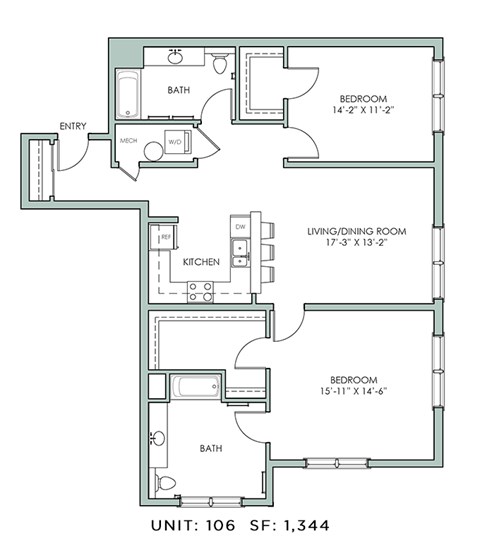 20 Greybarn Lane 1-2 Beds Apartment for Rent - Photo Gallery 7