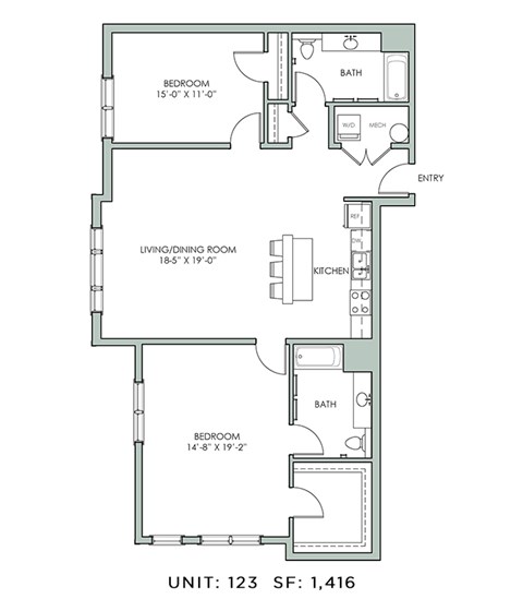 20 Greybarn Lane 1-2 Beds Apartment for Rent - Photo Gallery 10