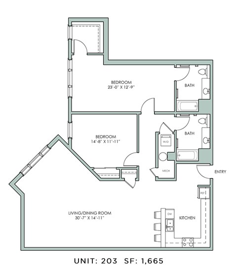 20 Greybarn Lane 1-2 Beds Apartment for Rent - Photo Gallery 12