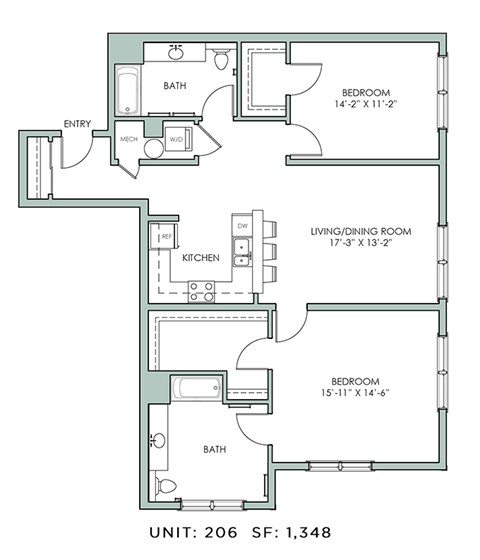 20 Greybarn Lane 1-2 Beds Apartment for Rent - Photo Gallery 13