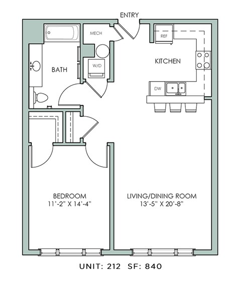 20 Greybarn Lane 1-2 Beds Apartment for Rent - Photo Gallery 16