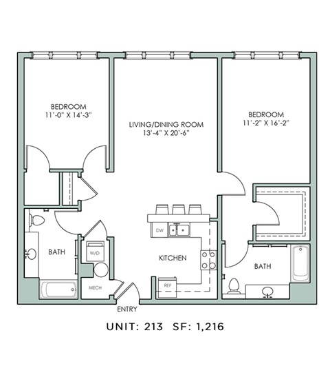 20 Greybarn Lane 1-2 Beds Apartment for Rent - Photo Gallery 17