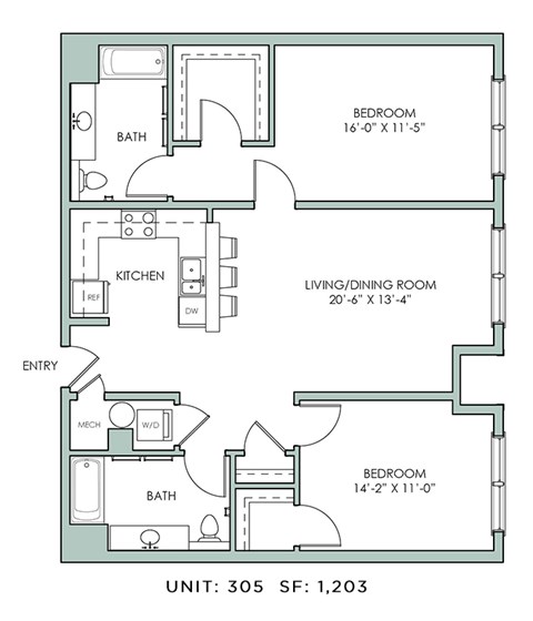 20 Greybarn Lane 1-2 Beds Apartment for Rent - Photo Gallery 20