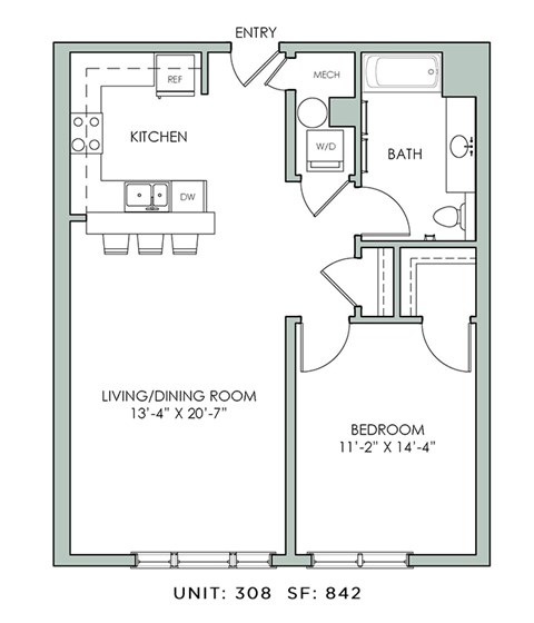 20 Greybarn Lane 1-2 Beds Apartment for Rent - Photo Gallery 21