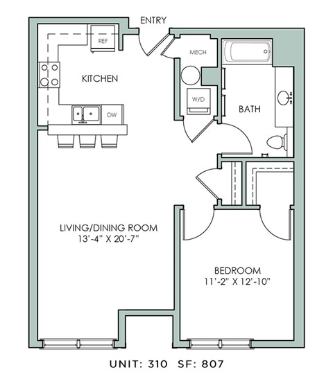 20 Greybarn Lane 1-2 Beds Apartment for Rent - Photo Gallery 22