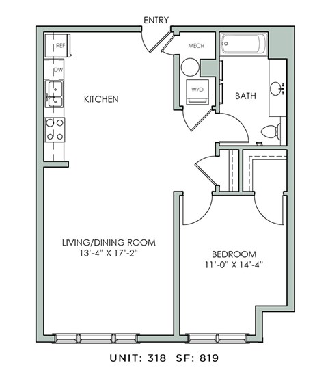 20 Greybarn Lane 1-2 Beds Apartment for Rent - Photo Gallery 25