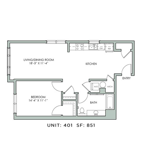 20 Greybarn Lane 1-2 Beds Apartment for Rent - Photo Gallery 26