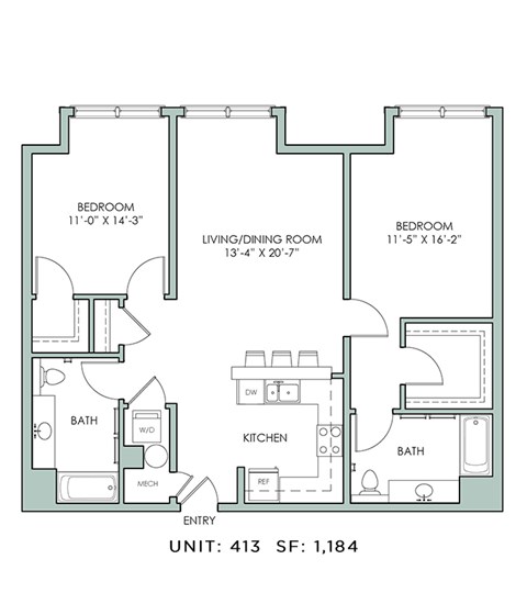 20 Greybarn Lane 1-2 Beds Apartment for Rent - Photo Gallery 33