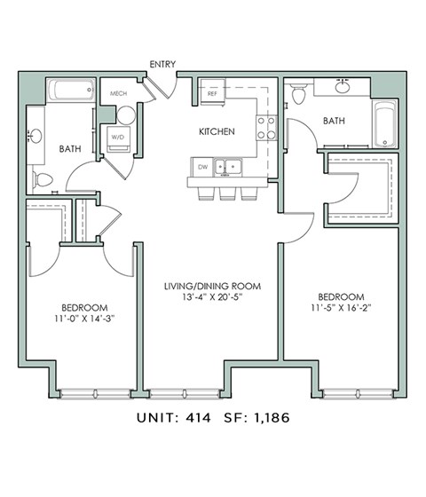 20 Greybarn Lane 1-2 Beds Apartment for Rent - Photo Gallery 34