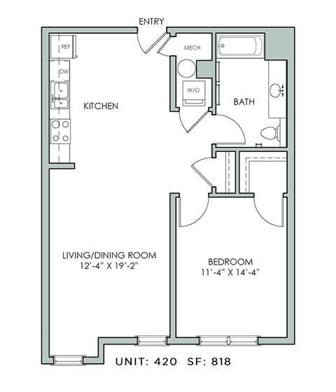 20 Greybarn Lane 1-2 Beds Apartment for Rent - Photo Gallery 38