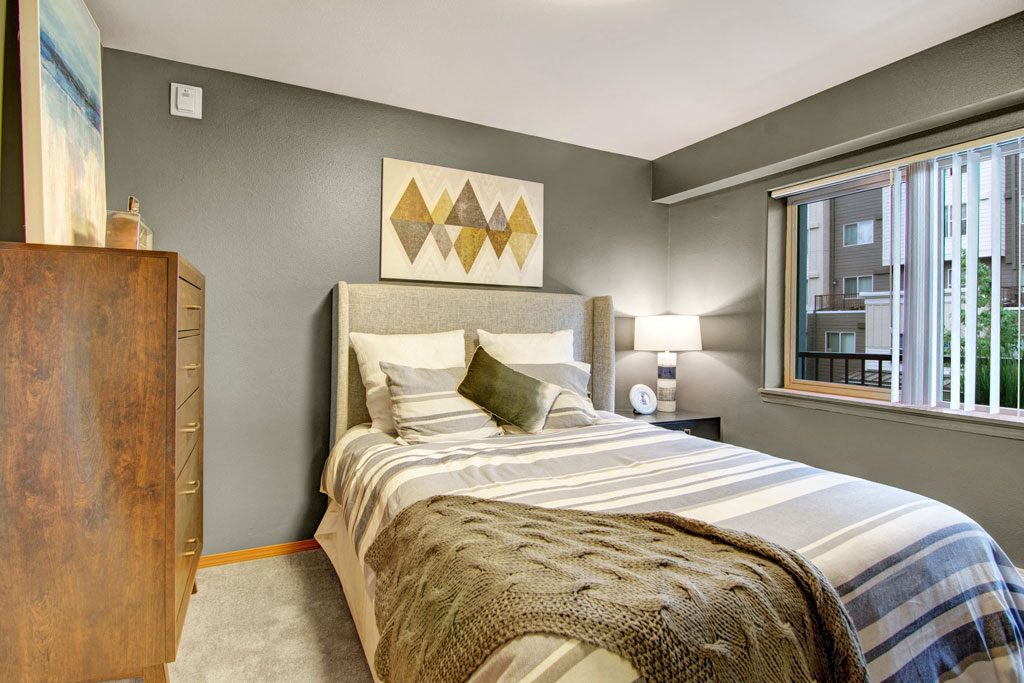 Model Bedroom | Apartments For Rent in Shoreline WA | Echo Lake