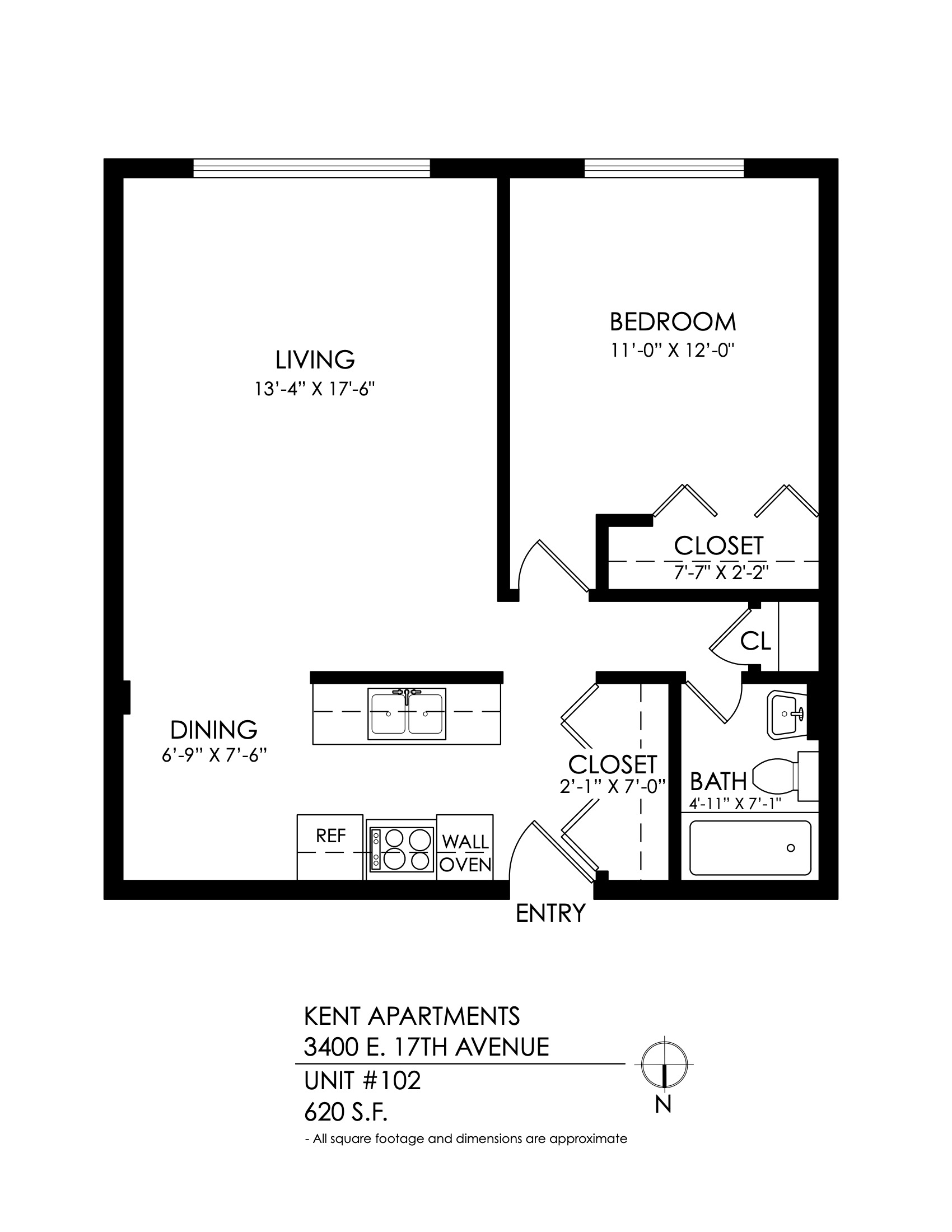 1 bed